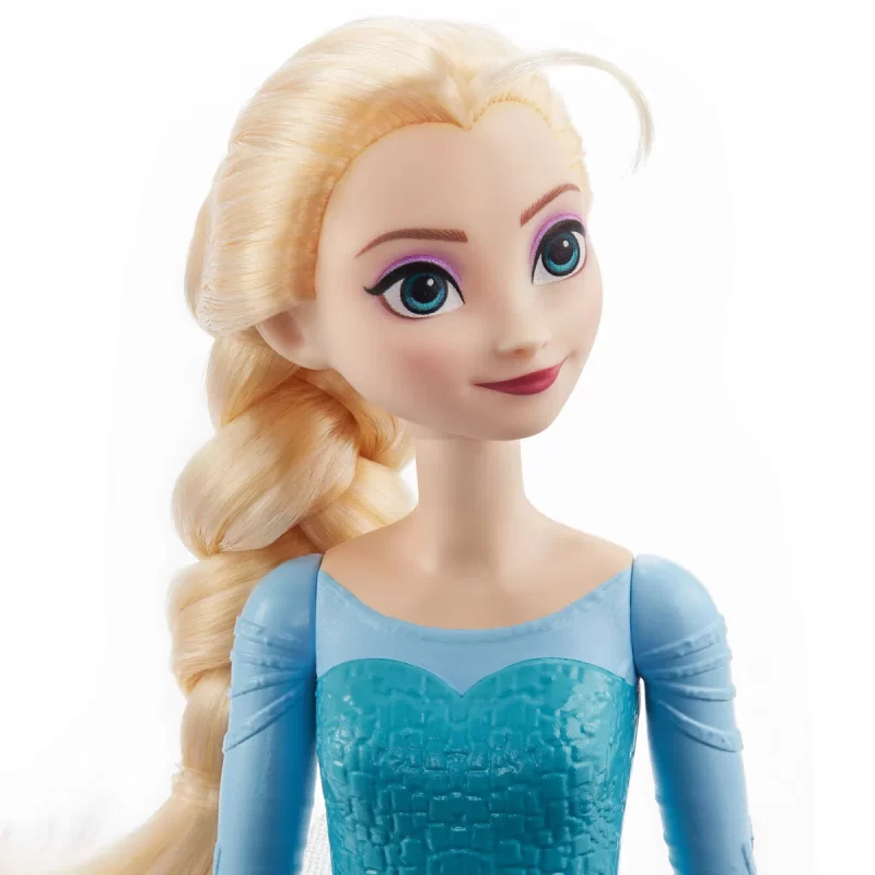 Disney Frozen Core Elsa Frozen 1 – ställbar Elsa-docka i sin ikoniska outfit från Frost. Inkluderar cape, kjol och skor. Perfekt för barn från 3 år.