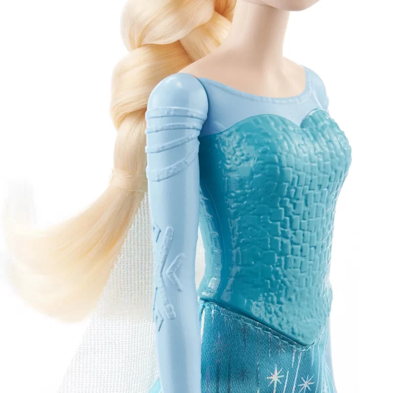 Disney Frozen Core Elsa Frozen 1 – ställbar Elsa-docka i sin ikoniska outfit från Frost. Inkluderar cape, kjol och skor. Perfekt för barn från 3 år.